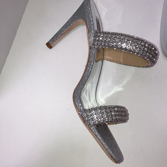 Badgley Mischka Shoes - Sade Jeweled Double-Band Stiletto This is a sleek, elegant, and sexy style .